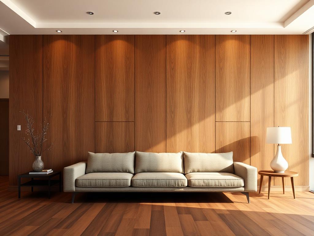 Accent Walls & Wood Paneling project example